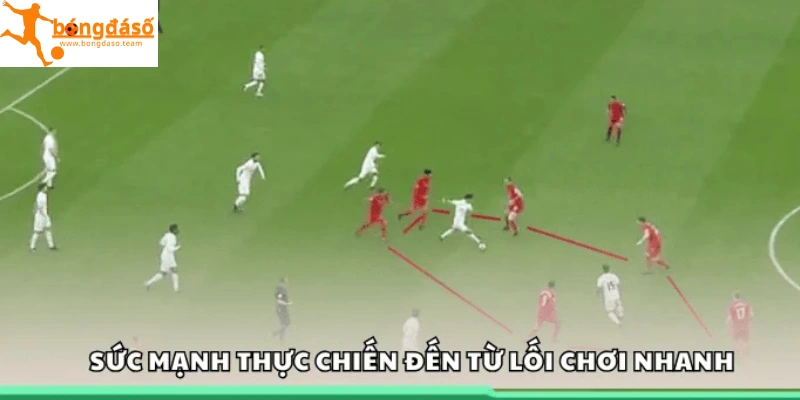 Sức mạnh thực chiến đến từ lối chơi nhanh